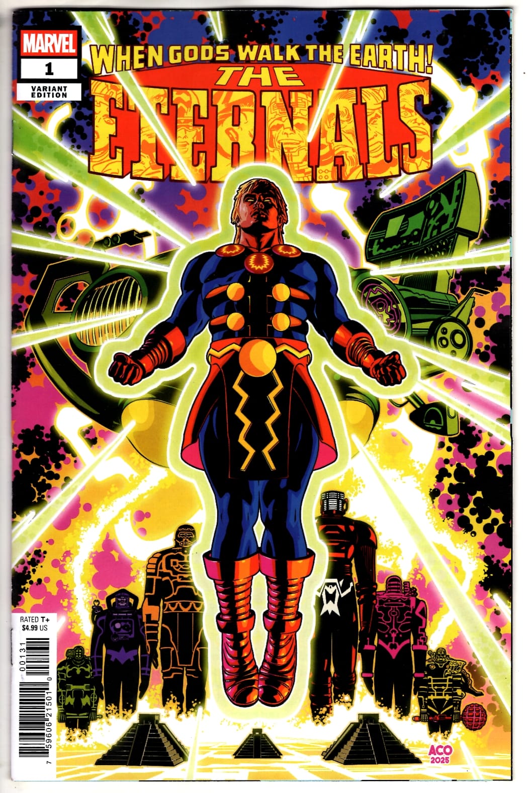 Marvel NEW THIS WEEK ETERNALS 50TH ANNIVERSARY SPECIAL #1 ACO VARIANT (VF/NM)