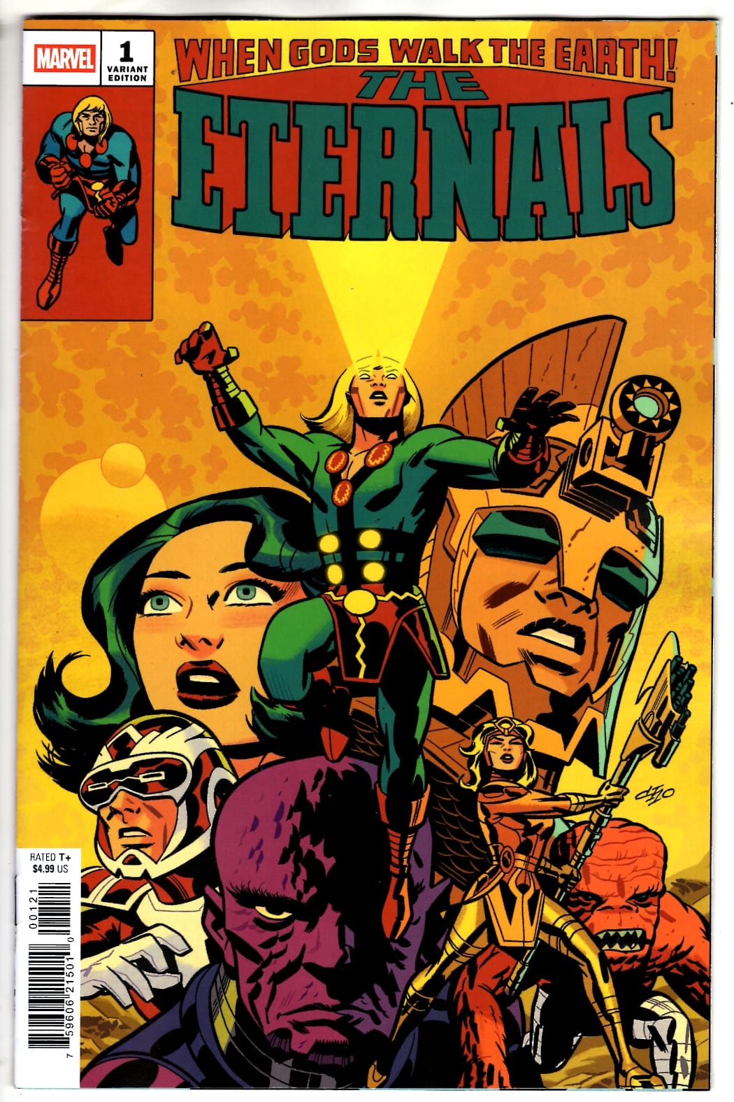 Marvel NEW THIS WEEK ETERNALS 50TH ANNIVERSARY SPECIAL #1 MICHAEL CHO VARIANT (VF/NM)
