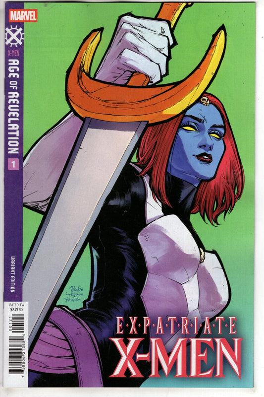 Marvel NEW THIS WEEK EXPATRIATE X-MEN #1 RICKIE YAGAWA MYSTIQUE VARIANT [AOR]