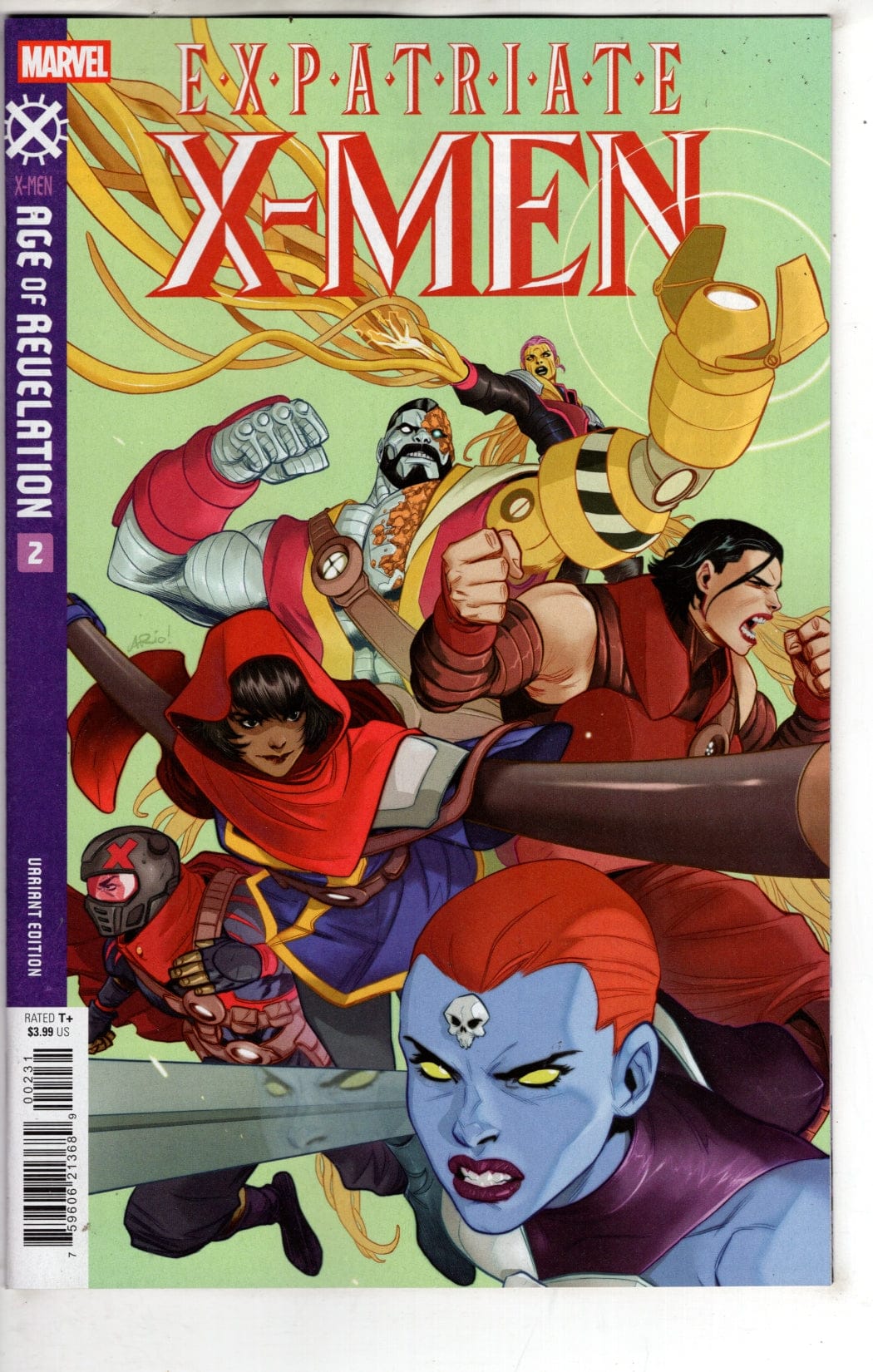 Marvel NEW THIS WEEK EXPATRIATE X-MEN #2 ARIO ANINDITO VARIANT [AOR]