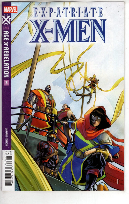 Marvel NEW THIS WEEK EXPATRIATE X-MEN #3 DAVID BALDEON VARIANT [AOR]