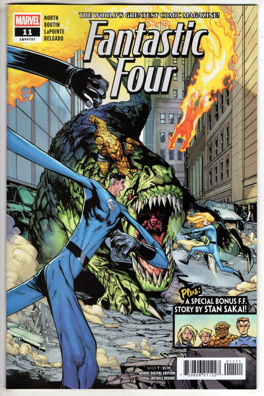 Marvel NEW THIS WEEK FANTASTIC FOUR #11 (VF/NM)