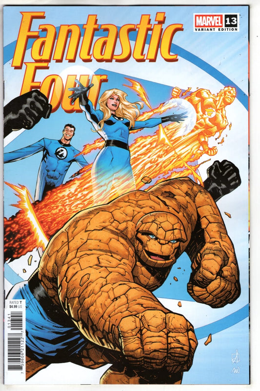 Marvel NEW THIS WEEK FANTASTIC FOUR #13 SEAN IZAAKSE VARIANT (VF/NM)