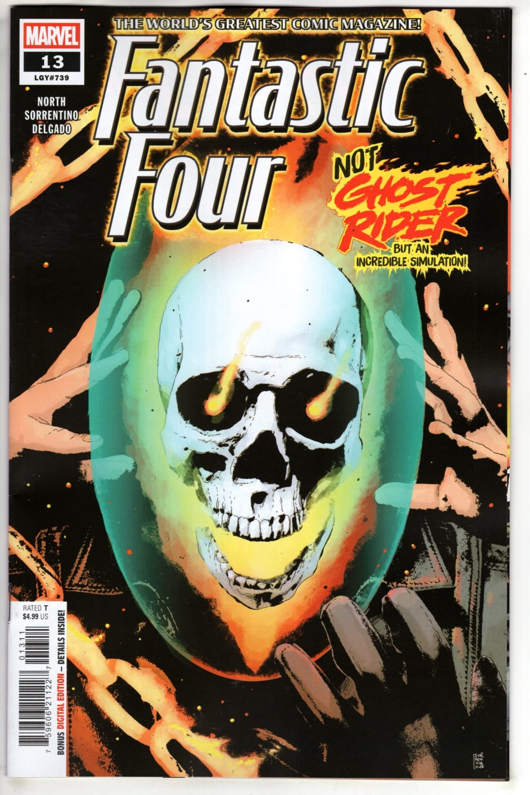 Marvel NEW THIS WEEK FANTASTIC FOUR #13 (VF/NM)