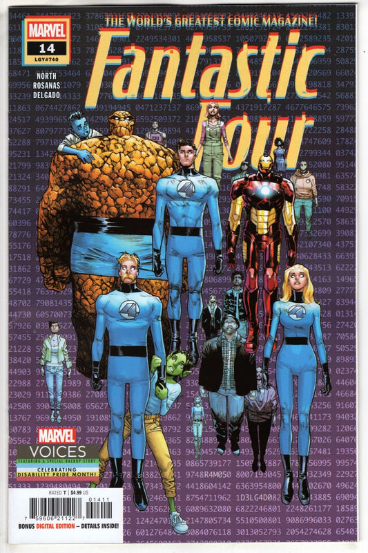 Marvel NEW THIS WEEK FANTASTIC FOUR #14 (VF/NM)