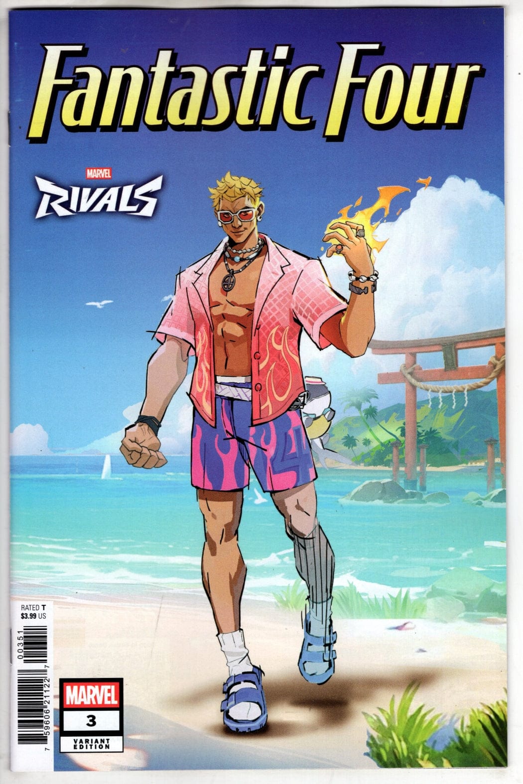 Marvel NEW THIS WEEK FANTASTIC FOUR #3 NETEASE GAMES MARVEL RIVALS VARIANT [DOOM]