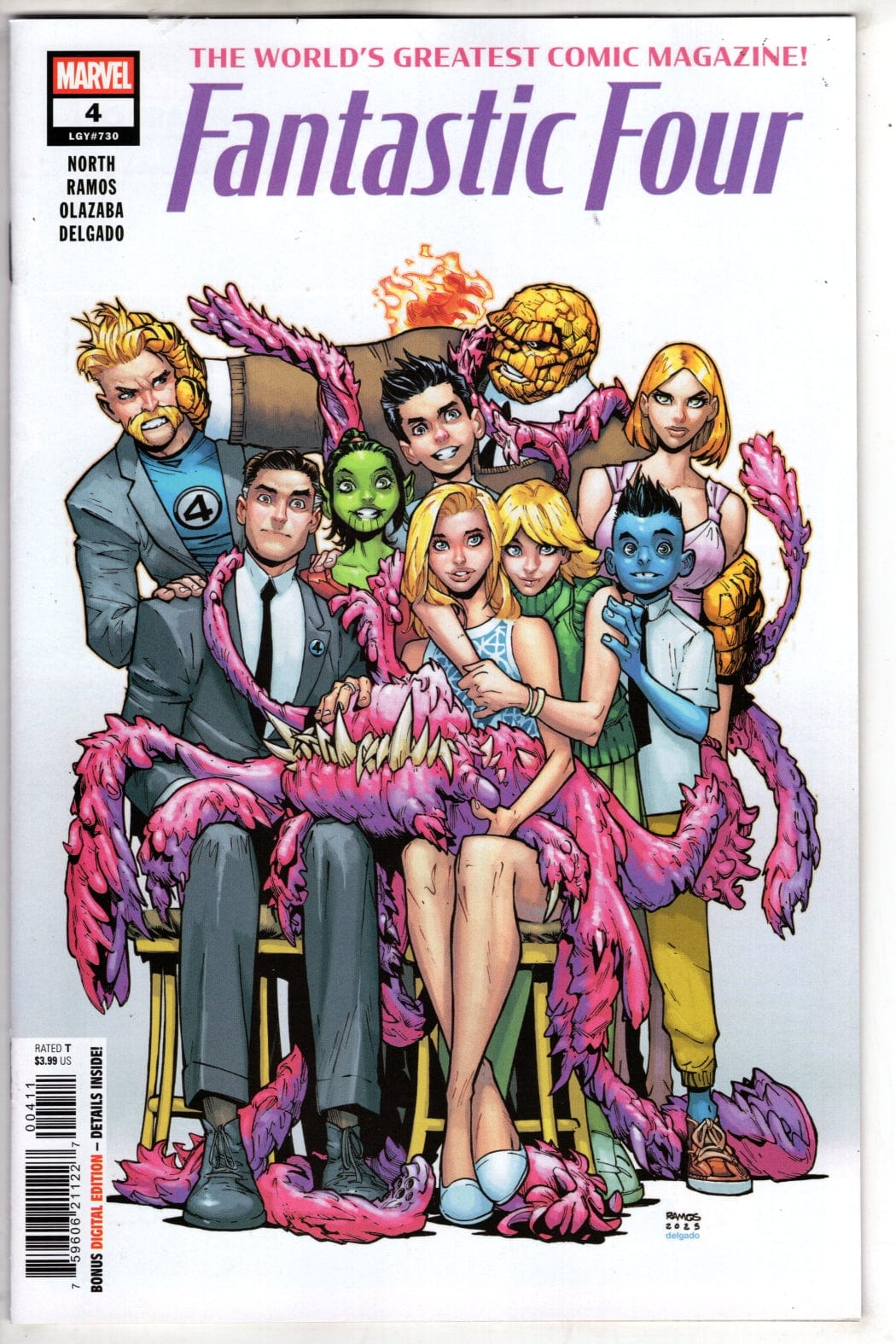 Marvel NEW THIS WEEK FANTASTIC FOUR #4