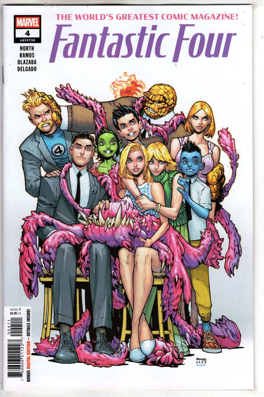 Marvel NEW THIS WEEK FANTASTIC FOUR #4