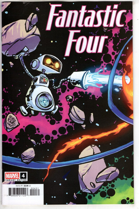 Marvel NEW THIS WEEK FANTASTIC FOUR #4 SKOTTIE YOUNG 5-PART CONNECTING VARIANT
