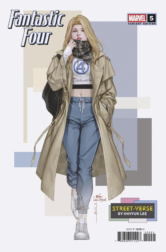 Marvel NEW THIS WEEK FANTASTIC FOUR #5 INHYUK LEE STREET-VERSE VARIANT [VF/NM]