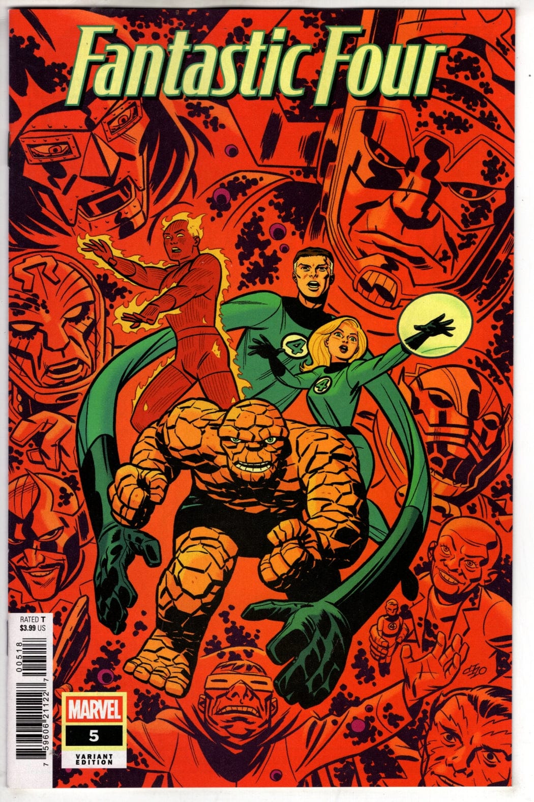 Marvel NEW THIS WEEK FANTASTIC FOUR #5 MICHAEL CHO VARIANT [VF/NM]