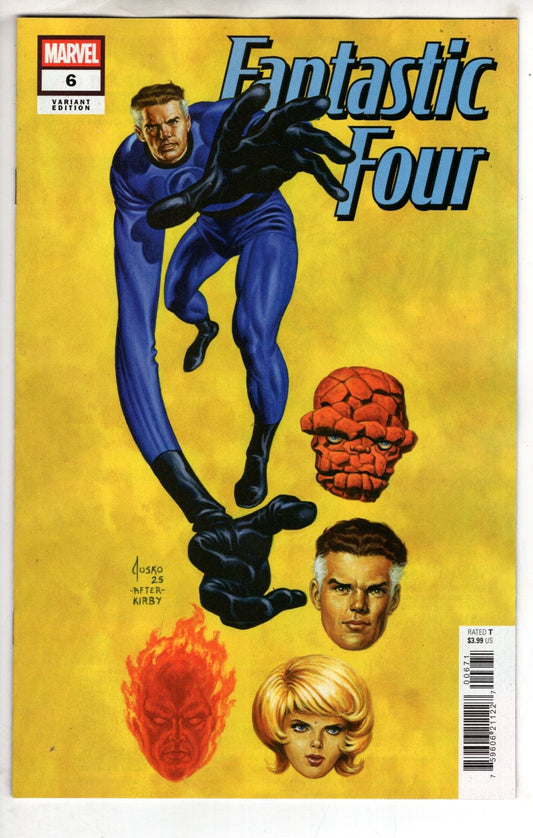 Marvel NEW THIS WEEK FANTASTIC FOUR #6 JOE JUSKO VARIANT