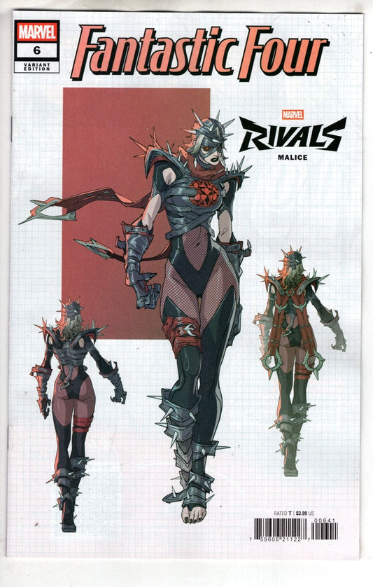 Marvel NEW THIS WEEK FANTASTIC FOUR #6 NETEASE GAMES MARVEL RIVALS VARIANT