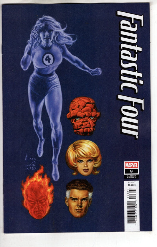 Marvel NEW THIS WEEK FANTASTIC FOUR #8 JOE JUSKO VARIANT (VF/NM)