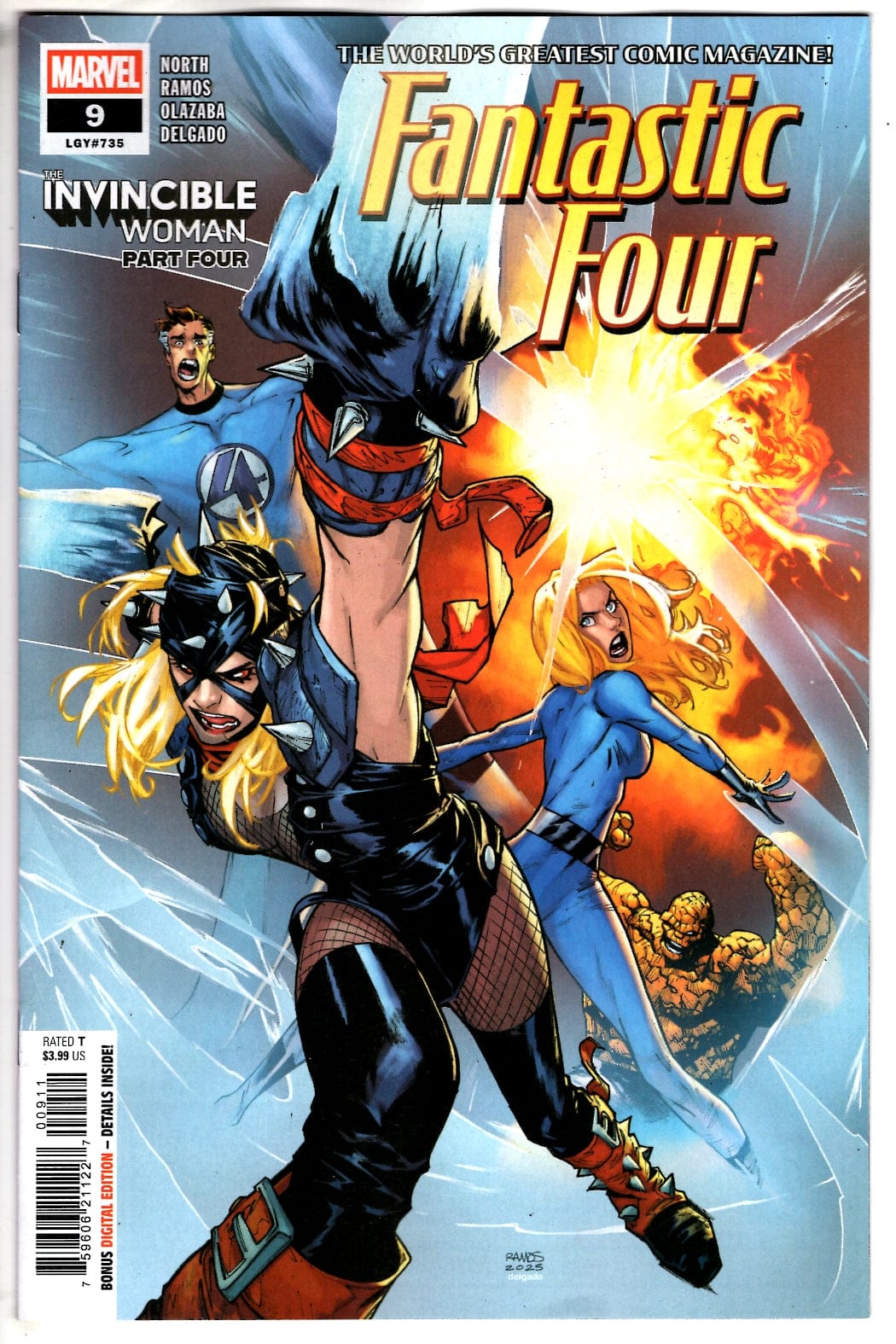 Marvel NEW THIS WEEK FANTASTIC FOUR #9 (VF/NM)