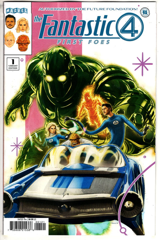 Marvel NEW THIS WEEK FANTASTIC FOUR: FIRST FOES #1 KAARE ANDREWS VARIANT (VF/NM)