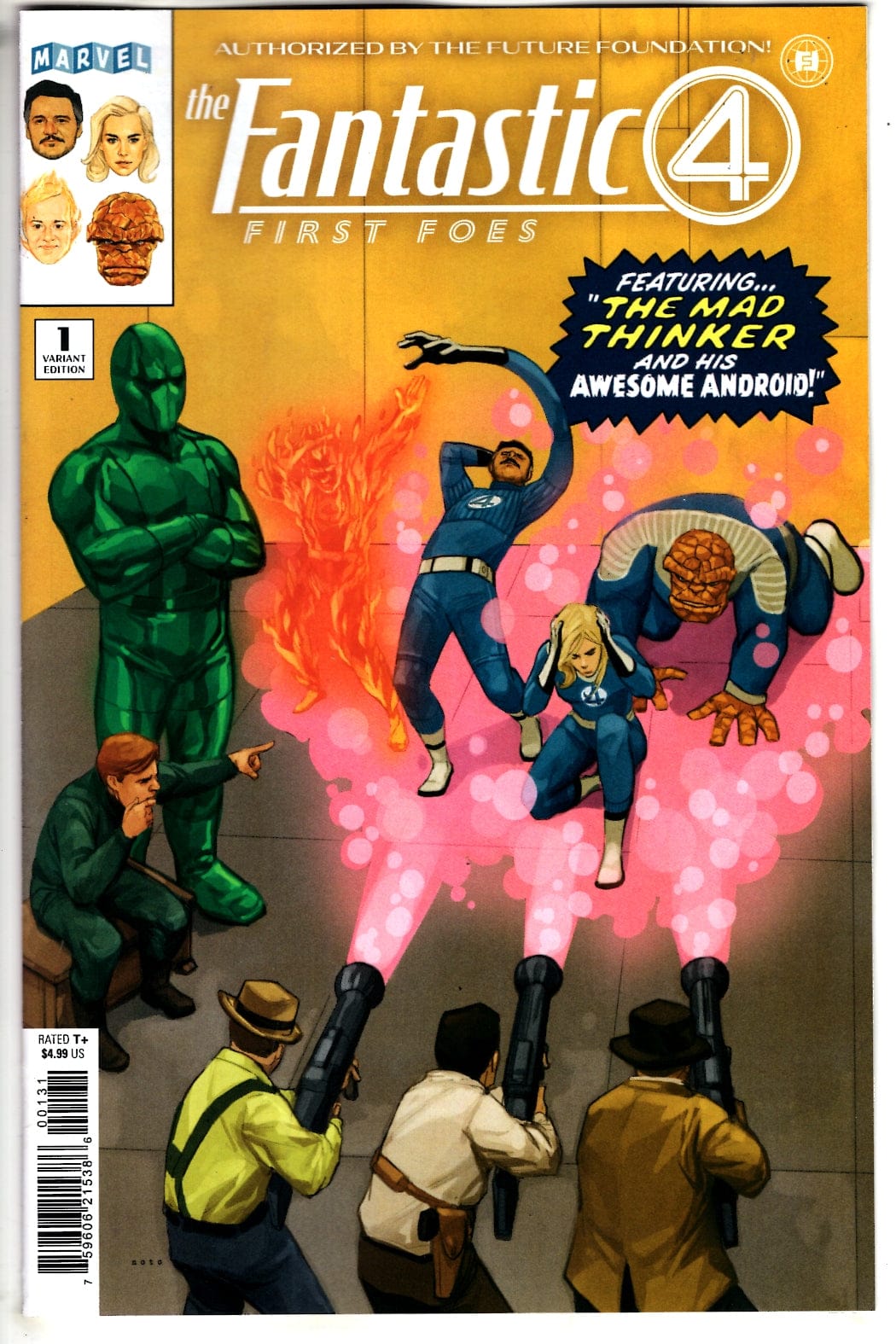 Marvel NEW THIS WEEK FANTASTIC FOUR: FIRST FOES #1 PHIL NOTO VARIANT (VF/NM)