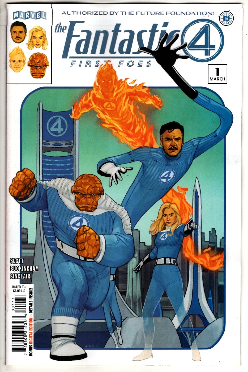 Marvel NEW THIS WEEK FANTASTIC FOUR: FIRST FOES #1 (VF/NM)