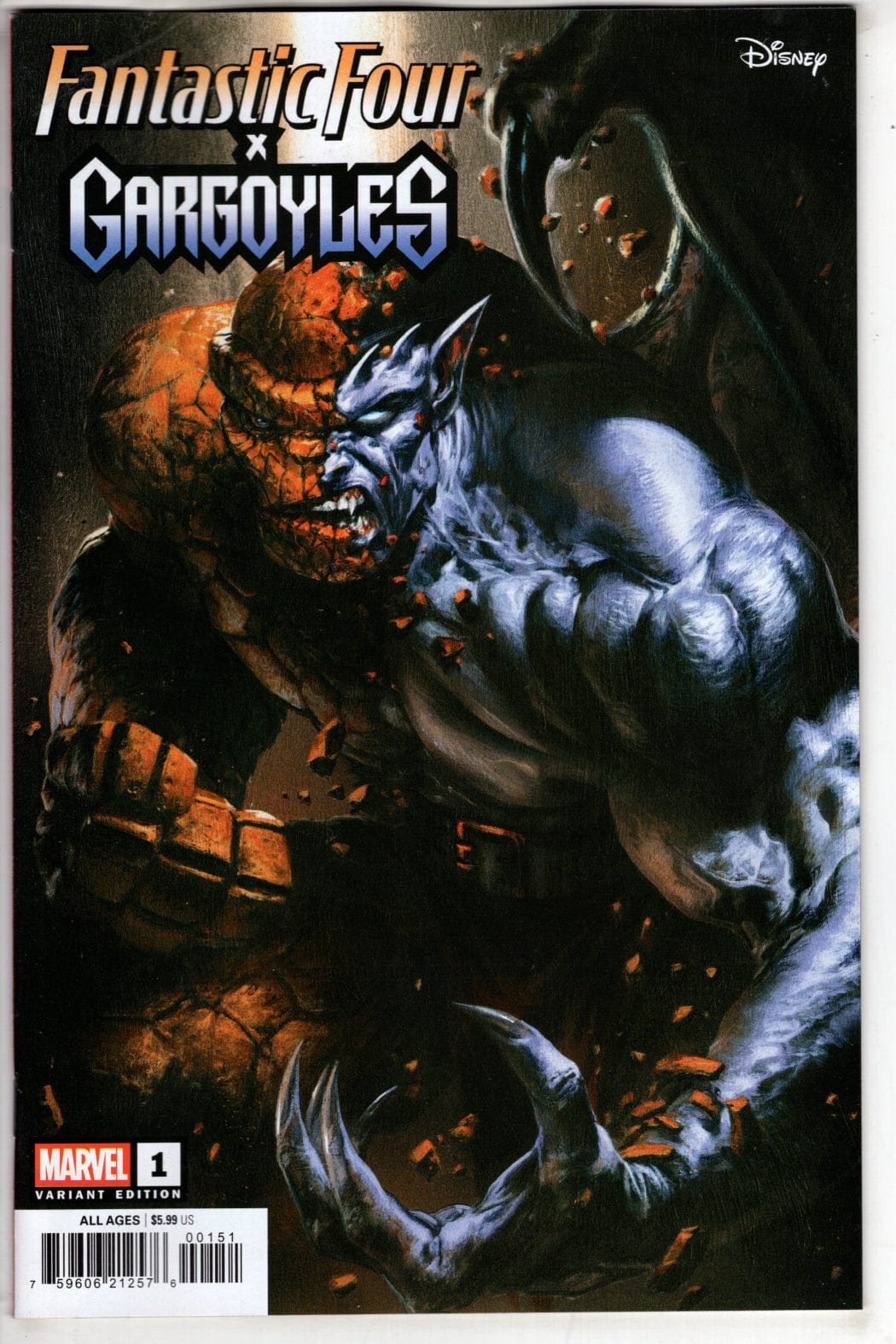 Marvel NEW THIS WEEK FANTASTIC FOUR/GARGOYLES #1 GABRIELE DELL'OTTO VARIANT