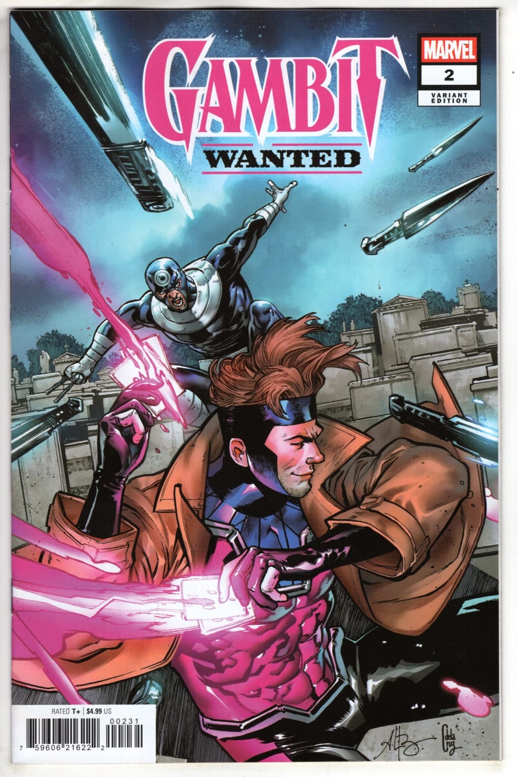 Marvel NEW THIS WEEK GAMBIT: WANTED #2 ANDREI BRESSAN VARIANT (VF/NM)