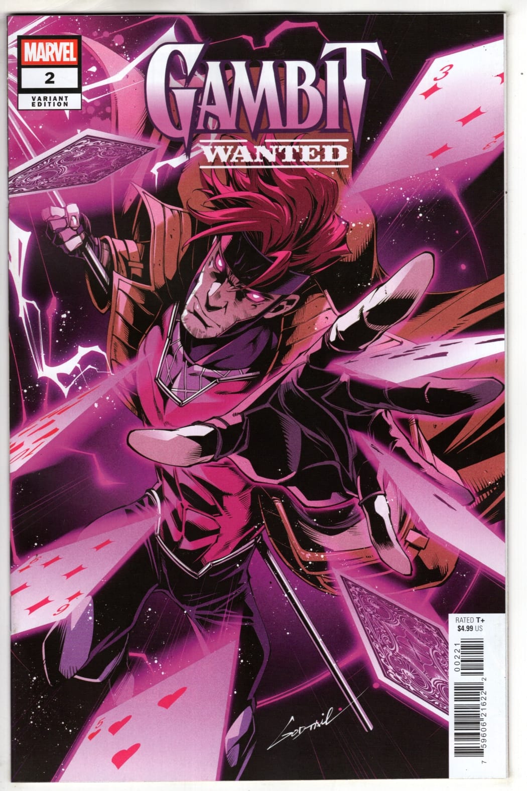 Marvel NEW THIS WEEK GAMBIT: WANTED #2 GODTAIL GAMBIT VARIANT (VF/NM)