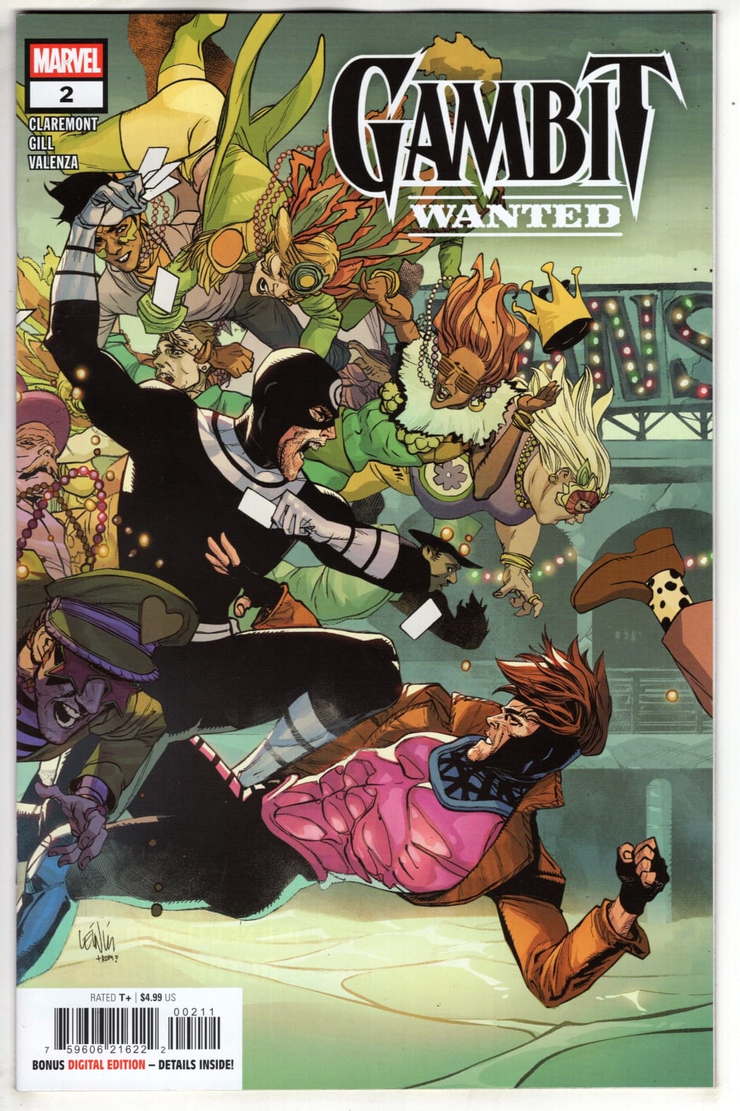 Marvel NEW THIS WEEK GAMBIT: WANTED #2 (VF/NM)