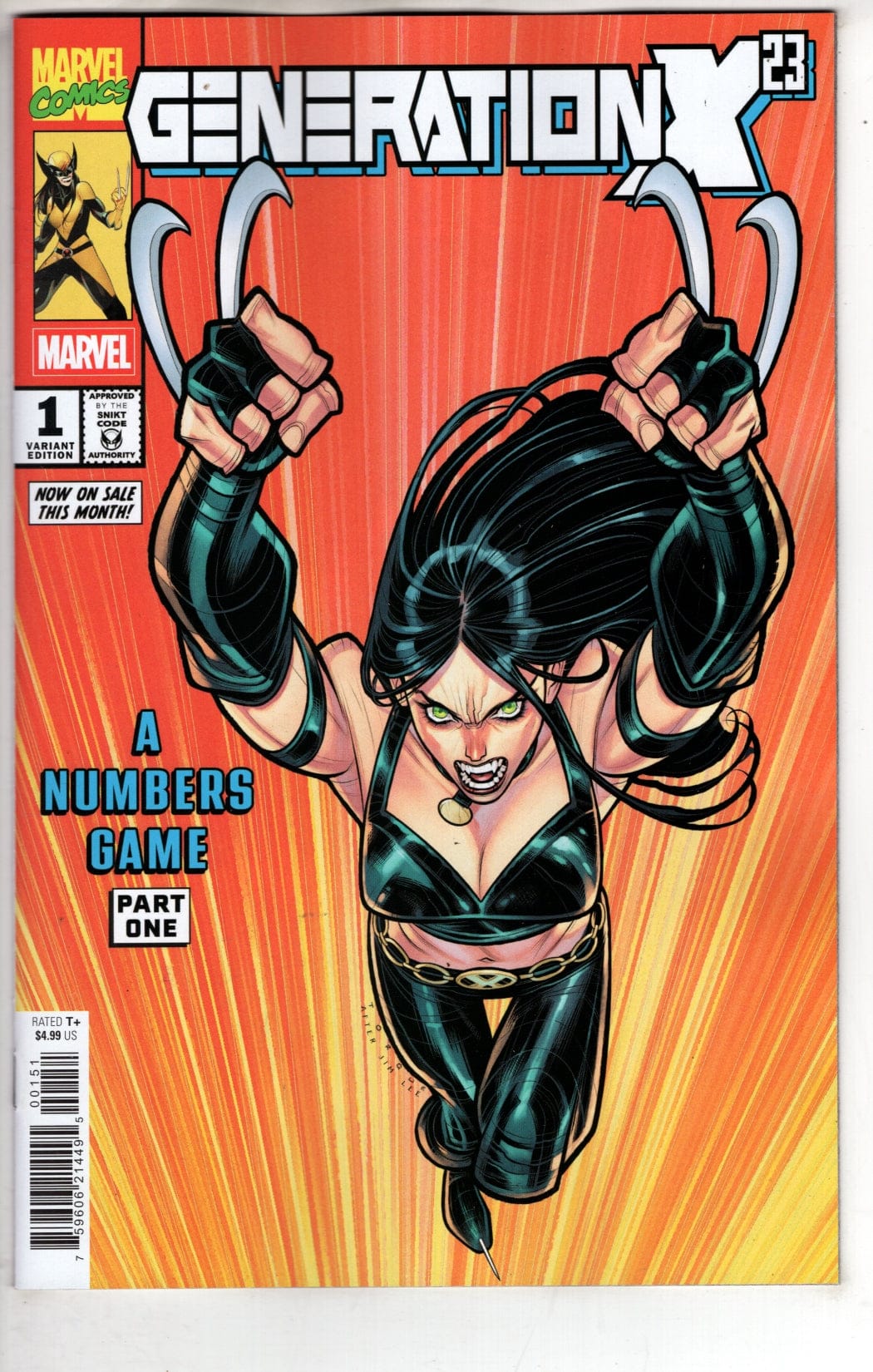 Marvel NEW THIS WEEK GENERATION X-23 #1 ELIZABETH TORQUE VARIANT (VF/NM)