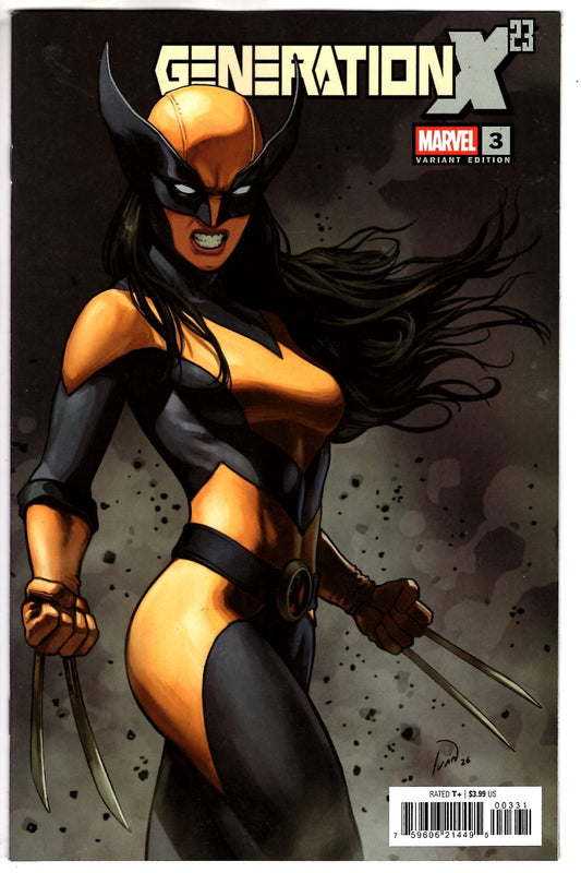 Marvel NEW THIS WEEK GENERATION X-23 #3 IVAN TALAVERA X-23 VARIANT (VF/NM)