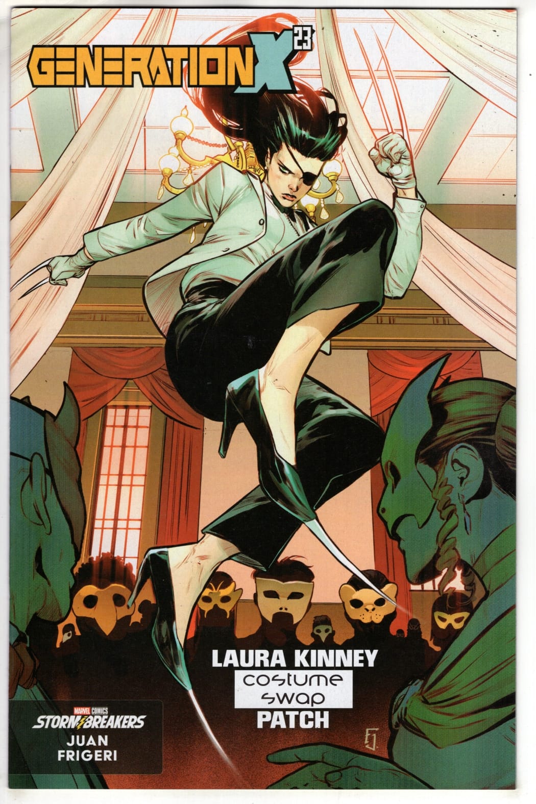 Marvel NEW THIS WEEK GENERATION X-23 #6 JUAN FRIGERI HELLFIRE COSTUME SWAP VARIANT (VF/NM)