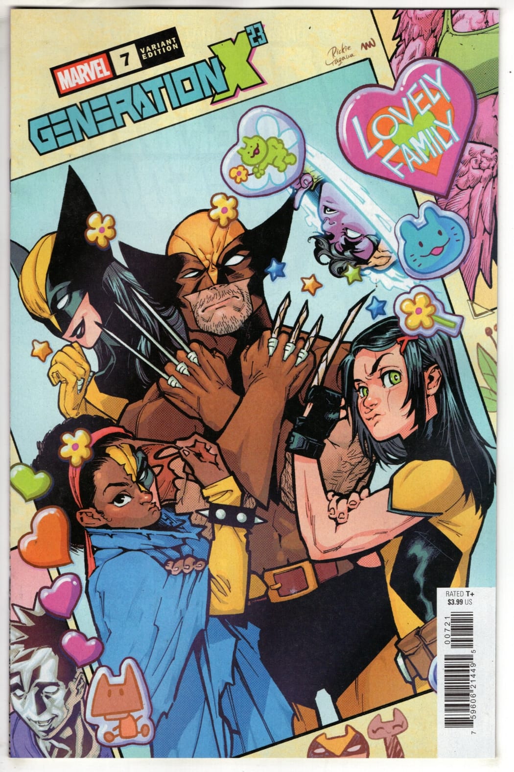 Marvel NEW THIS WEEK GENERATION X-23 #7 RICKIE YAGAWA VARIANT (VF/NM)
