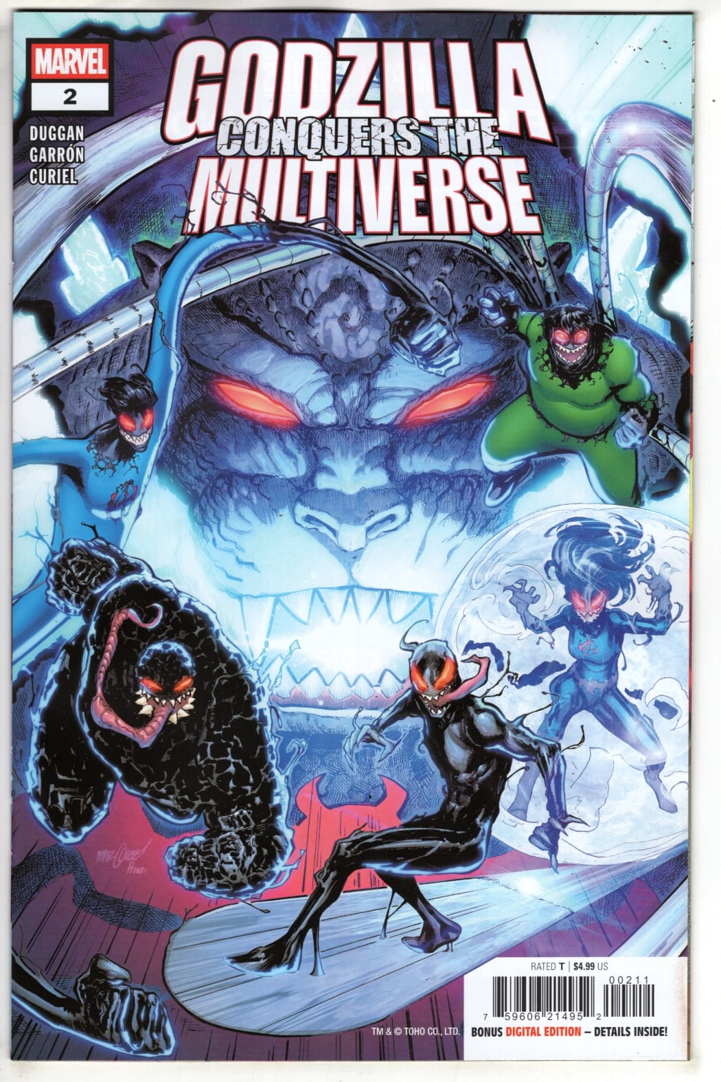 Marvel NEW THIS WEEK GODZILLA CONQUERS THE MULTIVERSE #2 (VF/NM)