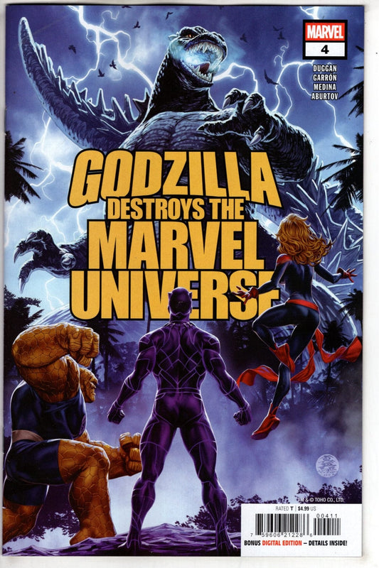 Marvel NEW THIS WEEK GODZILLA DESTROYS THE MARVEL UNIVERSE #4