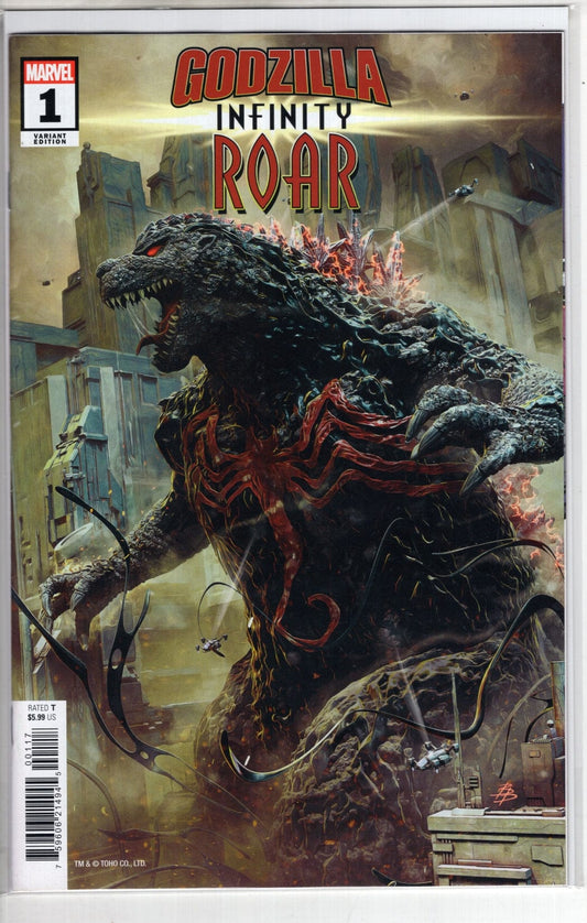 Marvel NEW THIS WEEK GODZILLA: INFINITY ROAR #1 BJORN BARENDS VARIANT (VF/NM)
