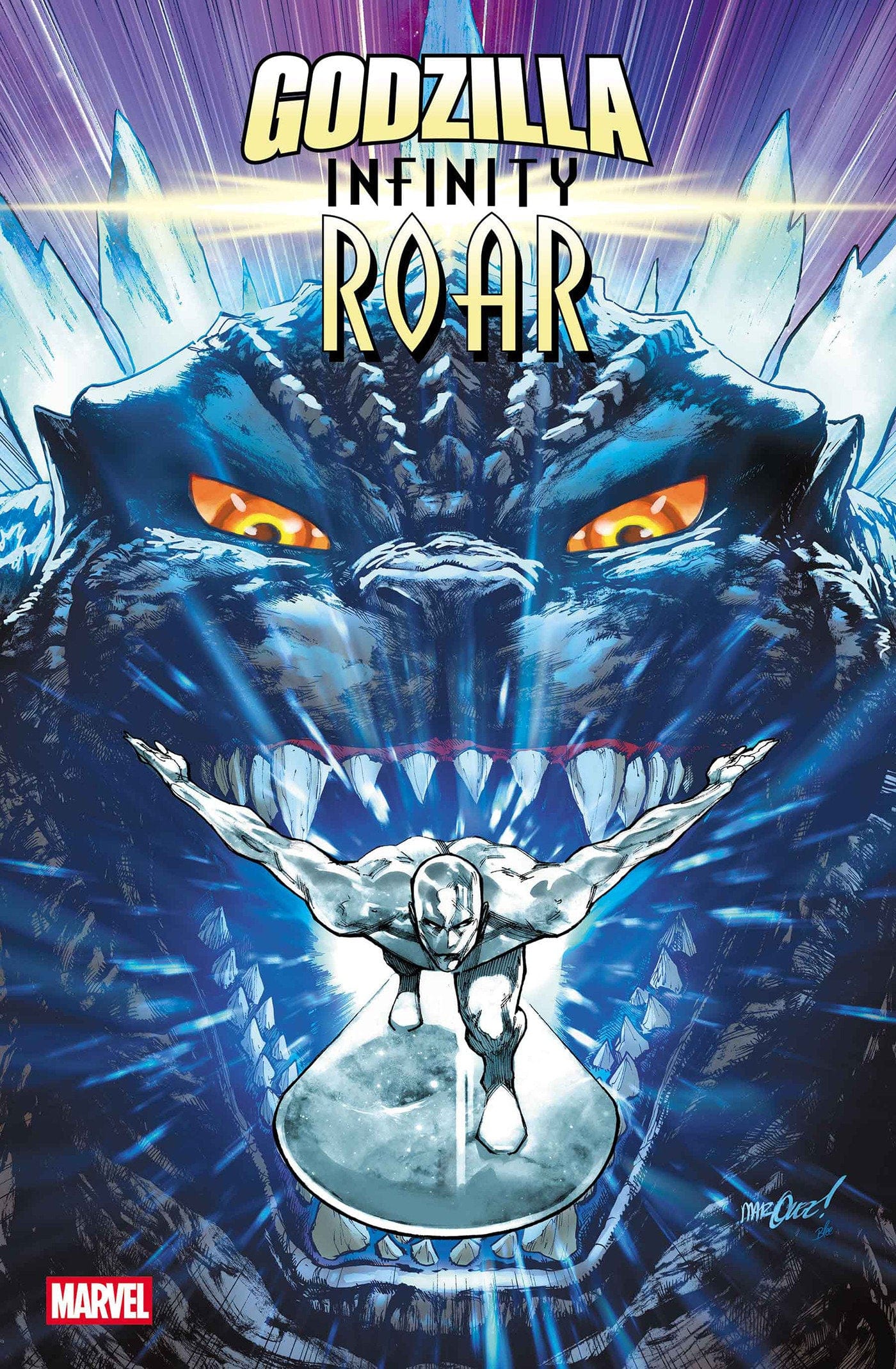 Marvel NEW THIS WEEK GODZILLA: INFINITY ROAR #1 DAVID MARQUEZ FOIL VARIANT (VF/NM)