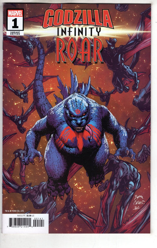 Marvel NEW THIS WEEK GODZILLA: INFINITY ROAR #1 RYAN STEGMAN VARIANT (VF/NM)