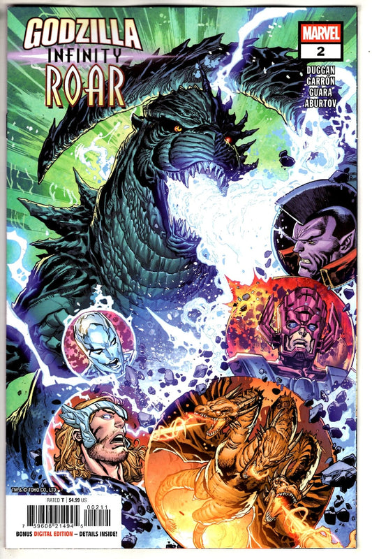Marvel NEW THIS WEEK GODZILLA: INFINITY ROAR #2 (VF/NM)