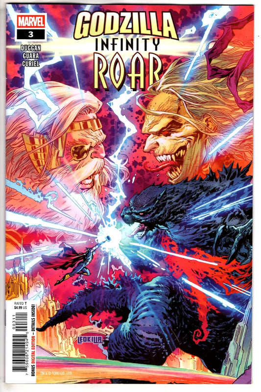 Marvel NEW THIS WEEK GODZILLA: INFINITY ROAR #3 (VF/NM)