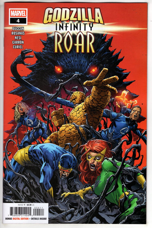 Marvel NEW THIS WEEK GODZILLA: INFINITY ROAR #4 (VF/NM)