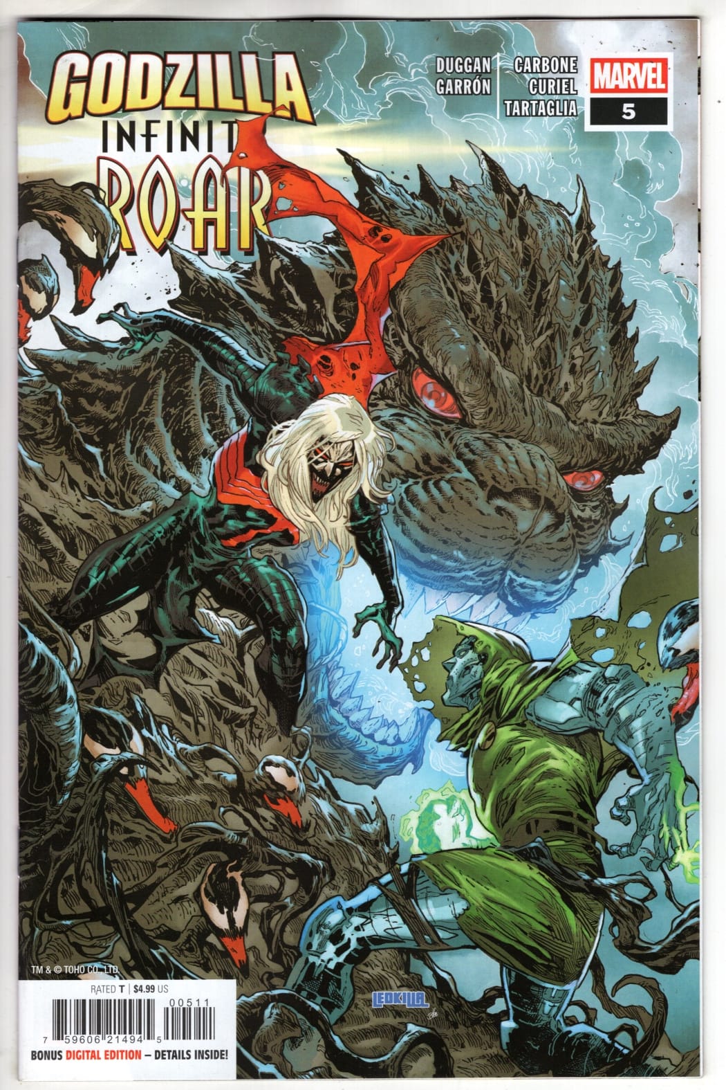 Marvel NEW THIS WEEK GODZILLA: INFINITY ROAR #5 (VF/NM)