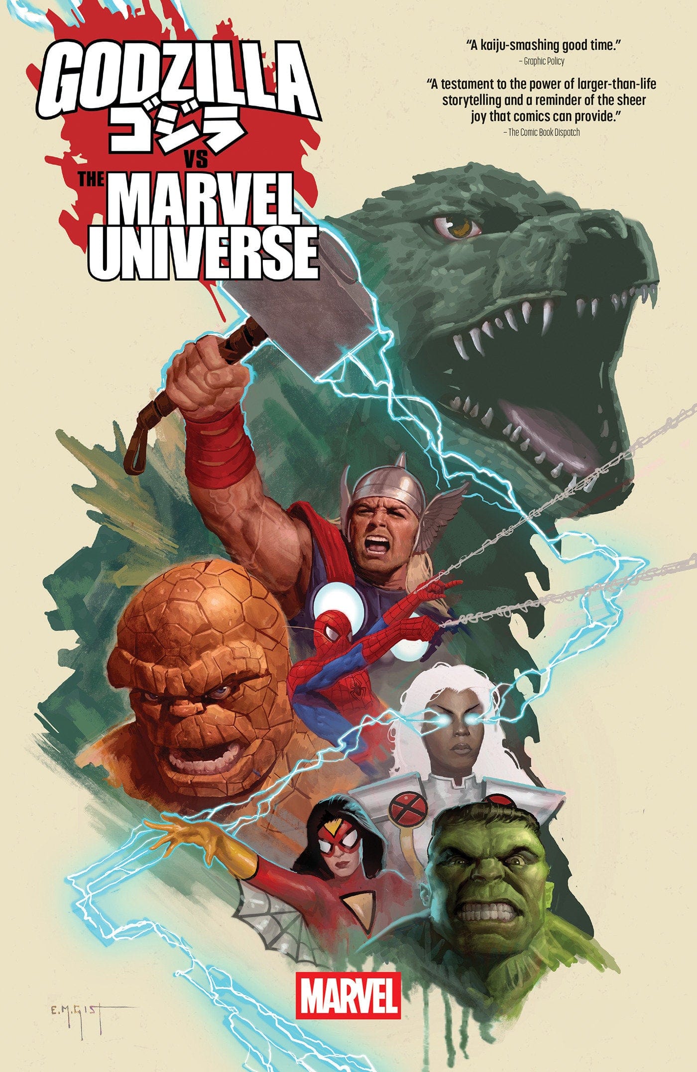 Marvel NEW THIS WEEK Godzilla vs. the Marvel Universe