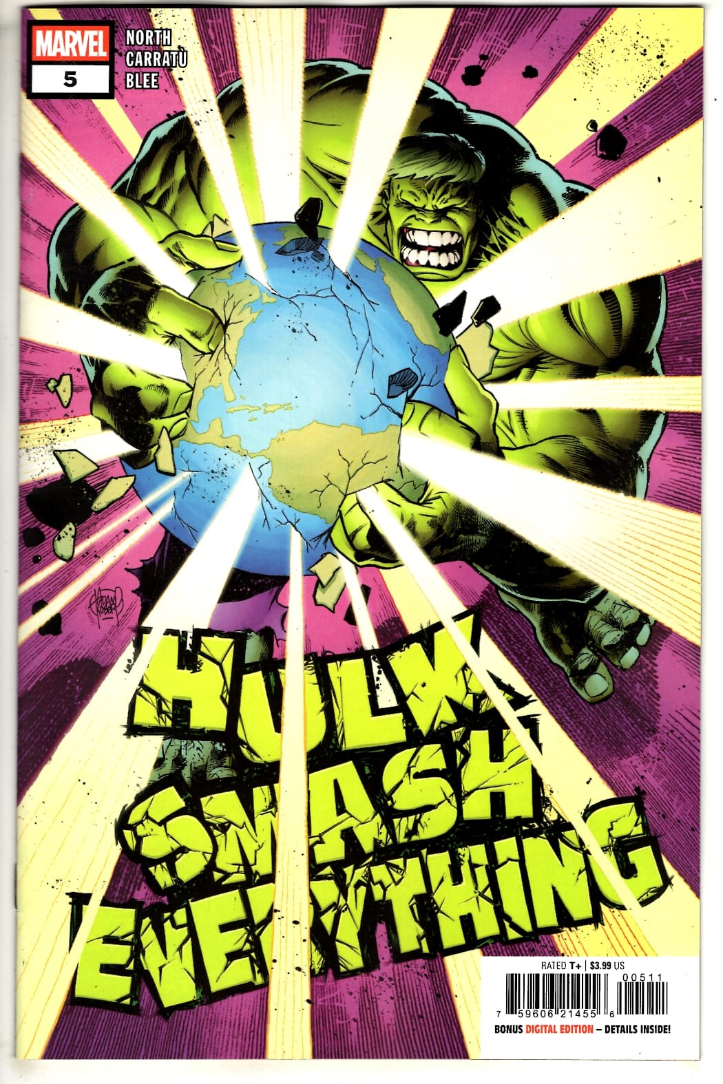 Marvel NEW THIS WEEK HULK: SMASH EVERYTHING #5 (VF/NM)