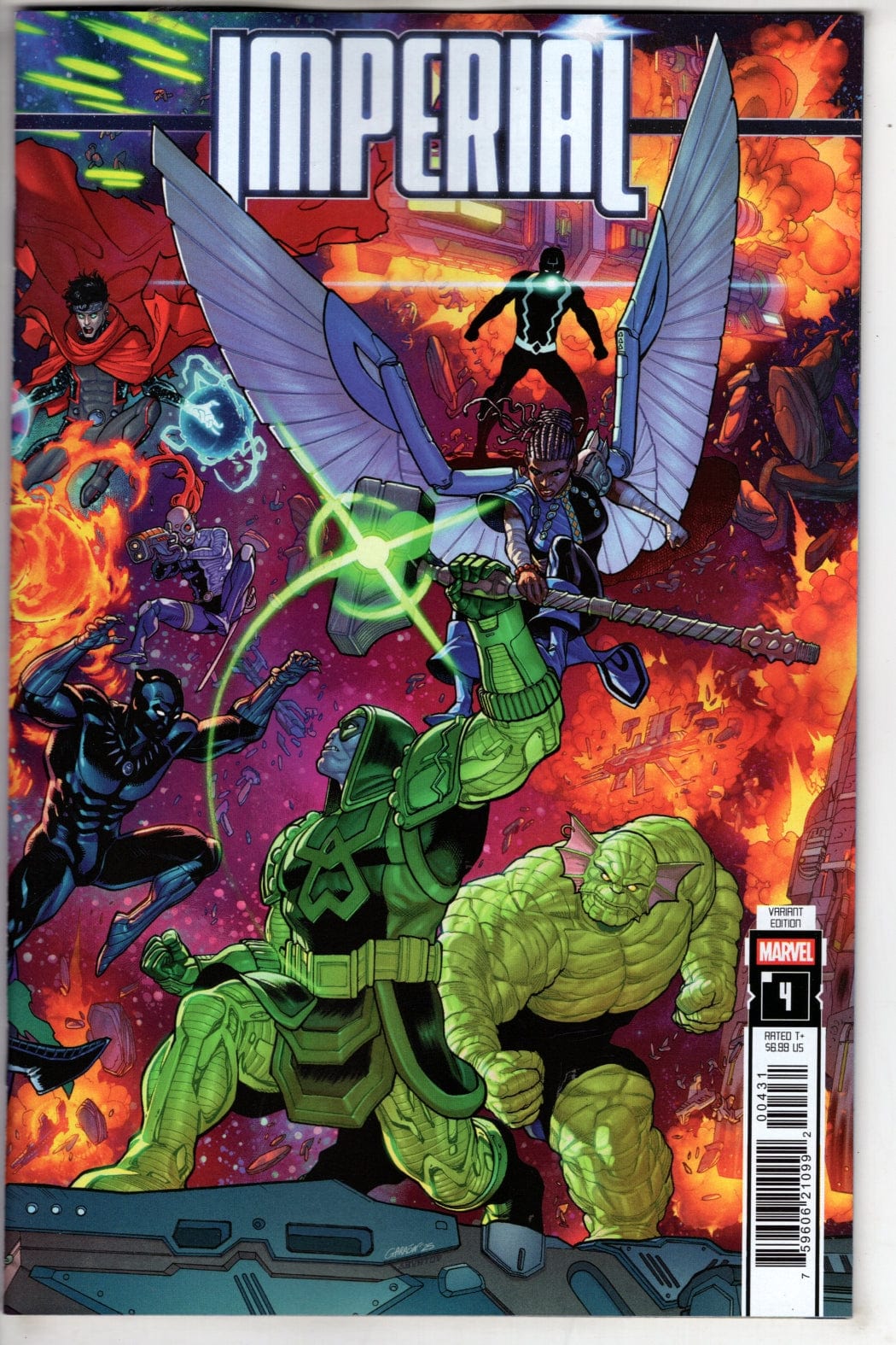 Marvel NEW THIS WEEK IMPERIAL #4 JAVIER GARRON 4-PART CONNECTING VARIANT