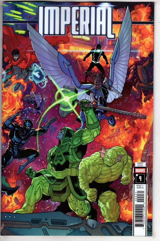 Marvel NEW THIS WEEK IMPERIAL #4 JAVIER GARRON 4-PART CONNECTING VARIANT