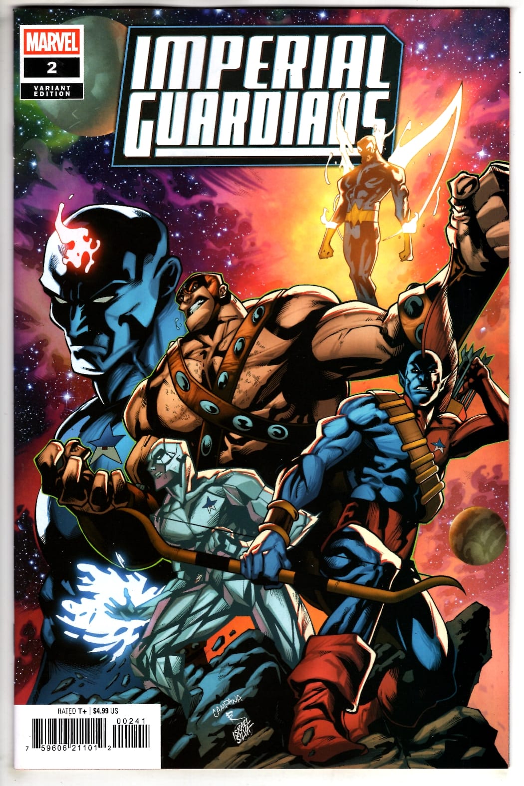 Marvel NEW THIS WEEK IMPERIAL GUARDIANS #2 CHRIS CAMPANA GUARDIANS 3000 VARIANT (VF/NM)