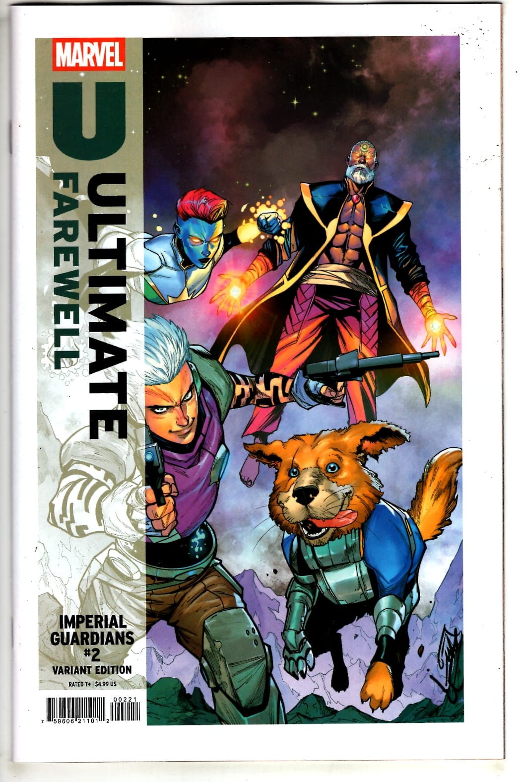 Marvel NEW THIS WEEK IMPERIAL GUARDIANS #2 TBD ARTIST ULTIMATE FAREWELL VARIANT (VF/NM)