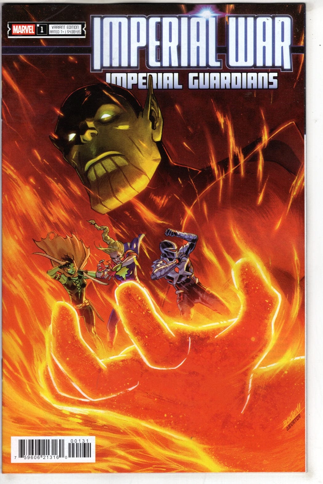 Marvel NEW THIS WEEK IMPERIAL WAR: IMPERIAL GUARDIANS #1 MICHELE BANDINI VARIANT