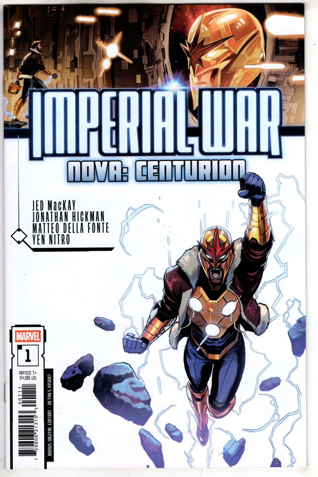 Marvel NEW THIS WEEK IMPERIAL WAR: NOVA - CENTURION #1