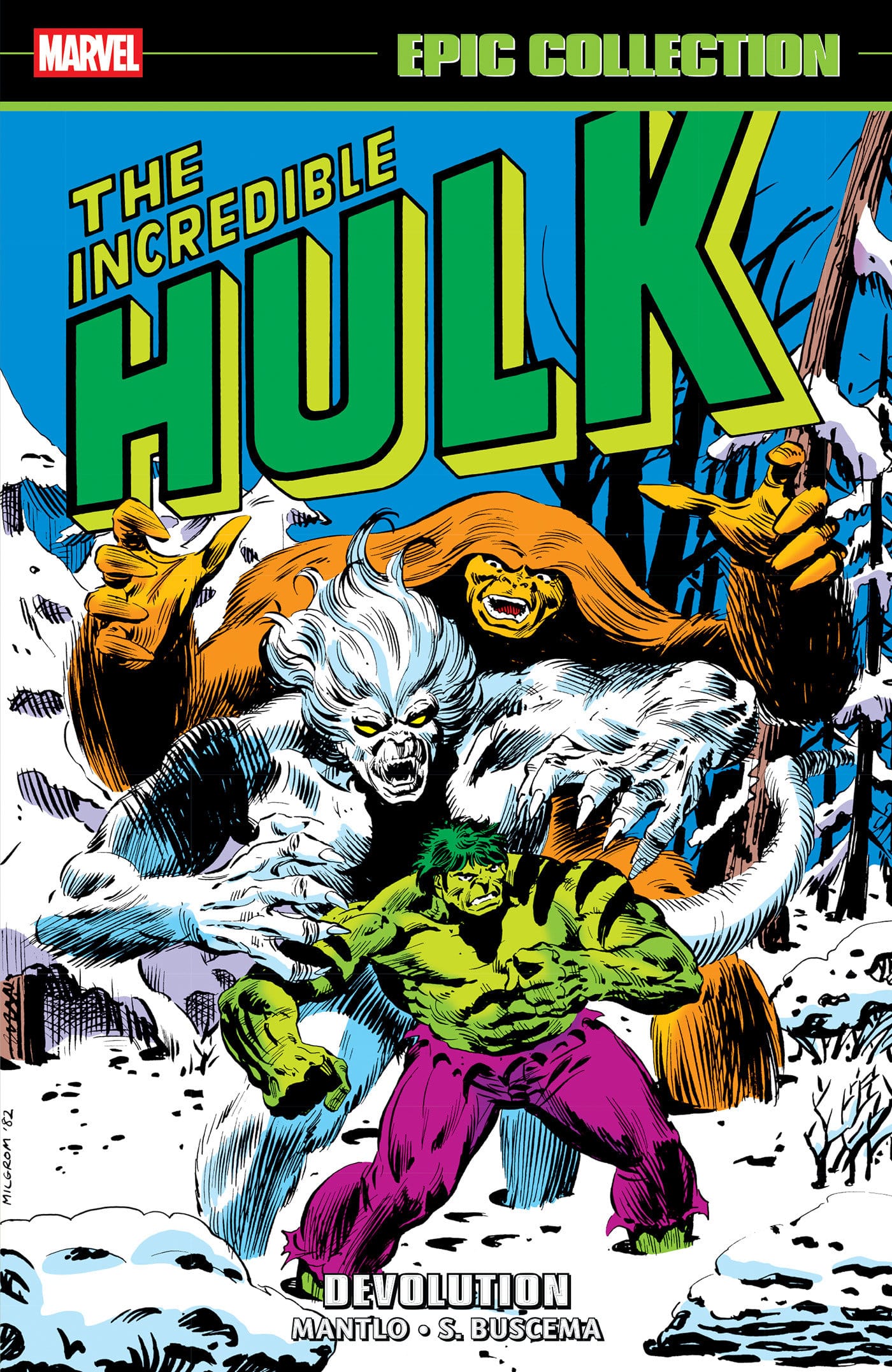 Marvel NEW THIS WEEK Incredible Hulk Epic Collection: Devolution