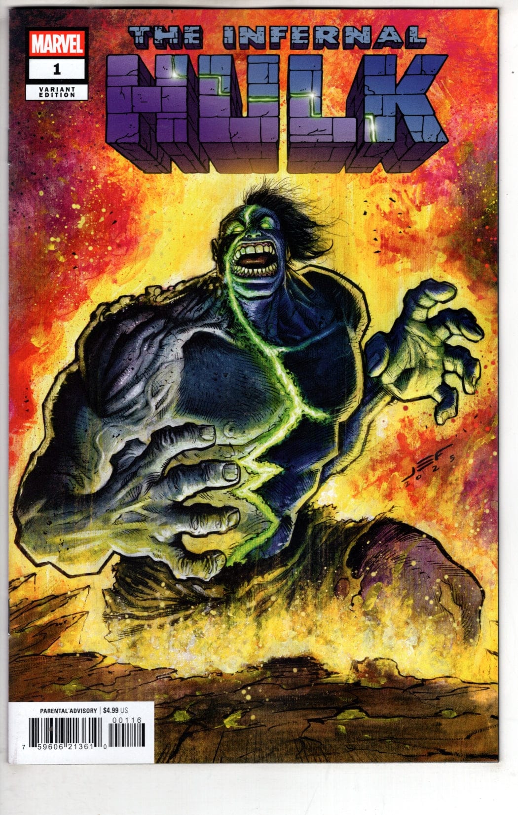 Marvel NEW THIS WEEK INFERNAL HULK #1 JUAN FERREYRA VARIANT [VF/NM]