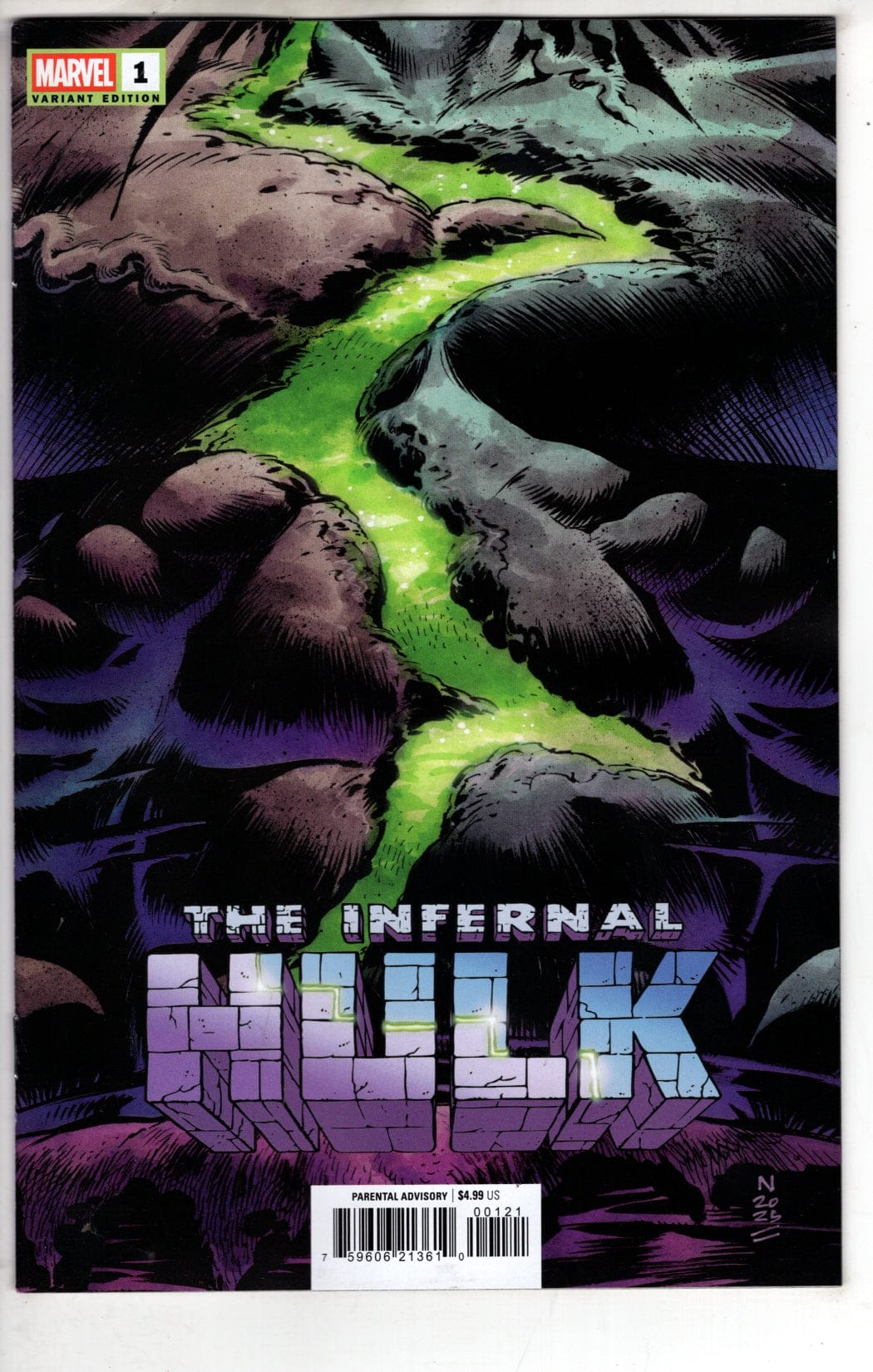 Marvel NEW THIS WEEK INFERNAL HULK #1 NIC KLEIN PROMO VARIANT